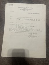 WW1 US Navy Woman Yeoman Paperwork Lot picture