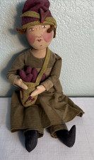 VTG Jacqueline Baird Huckleberry Folk Girl 17