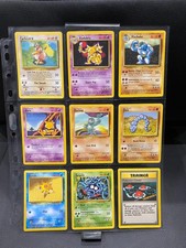 Original Base Set - Vintage 1999 Pokemon Cards Bundle - No duplicates x16 picture