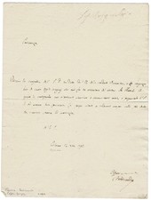 1792 LETTER SIGNED by FERDINAND I, DUKE OF PARMA, PIACENZA & GUASTALLA picture