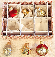 Hallmark Keepsake Miniature Christmas Tree Ornaments 2018 - Set of 6 - NIB picture