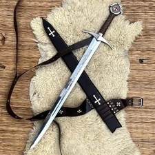 Accolade Sword of the Knights Templar Replica Medieval Crusader Sword picture