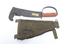 Vietnam Era Frank & Warren Type IV Survival Axe MIL-S-8642C  w/ Canvas Sheath picture