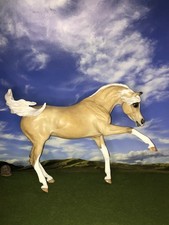 OOAK Breyer cm Custom Horse Ashquar Arabian **Stunning Dapple Palomino** picture