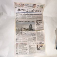 Anchorage Daily News Crowded on the Coast Newspaper March 12, 2007 picture