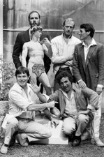 The Monty Python team back together again to promote release - 1985 Old Photo 6 picture