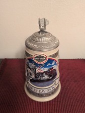 RARE The Engines of Harley Davidson Commemorative Series “Evolution” Stein 1998 picture