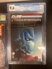 G.I Joe Vs The Transformers Vol. 3, #2, Devil’s Due, The Art Of War 2009 CGC 9.2 picture