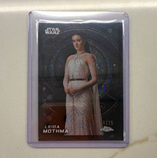 2026 Topps Chrome Star Wars Andor Leida Mothma #114 Serial Numbered 11/15 picture