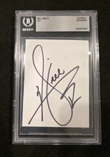 Will Smith Signed Cut Fresh Prince/Academy Award Actor Autograph Beckett BAS picture