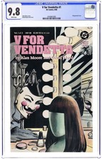 V for Vendetta #1 CGC 9.8 1988 4743661003 picture