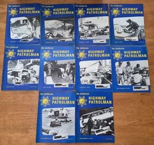 Vintage Lot Of 10 1973 CHP California Highway Patrol Magazines picture