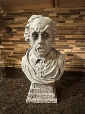 Vtg Michaels 1990 Rare Resin Bust Statue Halloween Vampire Halloween 15” Gothic picture