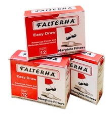 3 boxes 36 Filters Hookah, Shisha, Hose Filter, hose tip. Falterha Brand picture