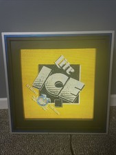 1995 Molson Lite Ice Motion Changing Light Up Sign 19.25x20” Tascolite Beer picture
