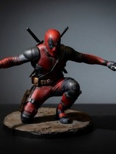 Deadpool Marvel Unpainted Figure Statue Comic Display Collectible 3D Printed picture