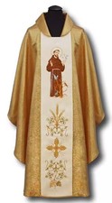 Embroidered Chasuble Of St. Francis (2) picture