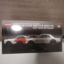 Kyosho 1/18 Nissan Skyline GT-R KPGC10 Hakosuka RS F Spoiler Silver picture