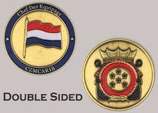 Dutch Caribbean CZMCARIB Naval Chef Der Equipage Challenge Coin J#9 picture