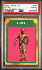 1980 Topps STAR WARS: THE EMPIRE STRIKES BACK #269 C-3PO (PSA 8) picture