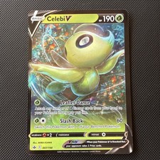 Celebi V - SWSH06: Chilling Reign NM Pokemon Card picture