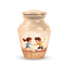 Eternal Harmony: Brother and Sister Keepsake Urn For Ashes Keepsake picture