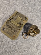 Vintage WWII US Army Corps of Engineers M-1938 Lensatic Compass Superior Magneto picture