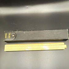 Antique Dietzgen Mannheim Slide Rule 1760P Wood Cellulose Original Case 1920s picture