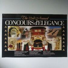 The 22nd Annual Concours d' Elegance At Ault Park Cincinnati Poster 1999 30