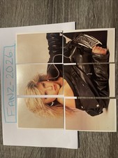 1987 Diphold Limited Fanz Album Stickers Sam Fox #71- 76 Complete Puzzle Set picture