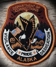 Patch ~ ALASKA AK DOC DEPT OF CORRECTIONS HALLOWEEN 2026 VERY LIMITED EDITION picture