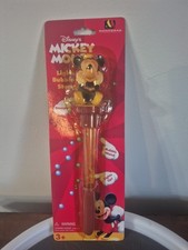 Disney's Minnie Mouse 3 In One Light Up Pen, Bubble Wand, Stamper NIP picture