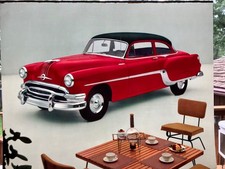 1954 Pontiac Chieftain Coupe Antique Car Showroom Advertising Transparency picture