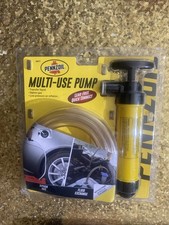 Pennzoil Multi-Use Siphon Pump Gas Fuel Liquid Transfer Air Inflator Hose Kit picture