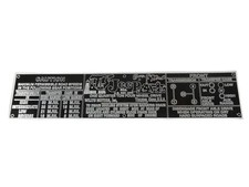 Dashboard Identification Plate for Classic Willys Jeep Models Fit For Willys Jee picture