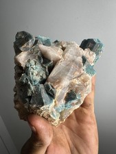 Exceptional Color And Terminated Amazonite With Smokey Quartz picture