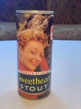 c1970 Tennent Sweetheart Stout Younger of Alloa United Kingdom pull tab Beer Can picture