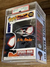 Shameik Moore Signed Spider-Man Funko Pop Across The Spider-Verse PSA 9/8.5Auto picture