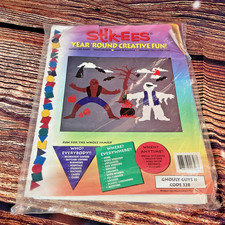 Vintage Stik-EES for Creative Fun Ghouly Guys 328 Stik-ees 1994 picture