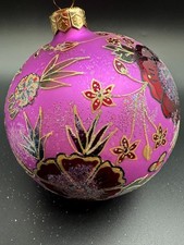 1999 Christopher Radko Holiday Blossom ornament 99-003-0 4