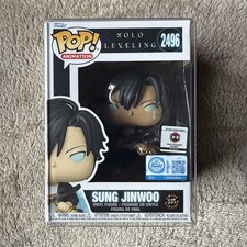Sung Jinwoo (Aura) CHASE Funko Pop #2496 Solo Leveling S2 (PR Sticker) picture