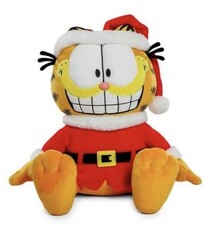 Garfield Plush 14 inch Santa With Shake Action Collectible Official License NEW picture