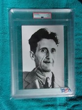 GEORGE ORWELL ORIGINAL PHOTO PSA TYPE III. ONE OF LITERARY HISTORY'S GREATEST. picture