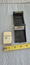 Vintage 1997 Ultra Lite Ivory Zippo Lighter Ultralite. UNUSED IN BOX. picture