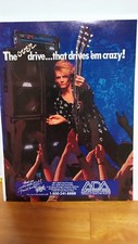 ADA GUITAR EFFECTS TESLA Print Ad PRINT 11 X 8.5. picture