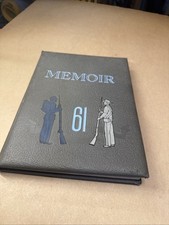 1961 Memoir Charleroi Area High School Yearbook Charleroi PA Hardcover VTG picture