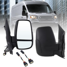 Right Passenger Side Mirror Compatible with 2015-2026 Ford Transit 150 250 350 3 picture