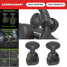 Tool-Free Steering Wheel Knob Spinner - 2 Pack for 3.45-4.9