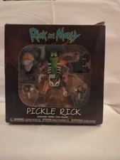 Funko Rick and Morty Pickle Rick Action Figure 2018 Adult Swim New Damaged Box picture
