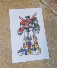 Vintage Retro-looking Voltron Sticker *5* YEAR WARRANTY picture